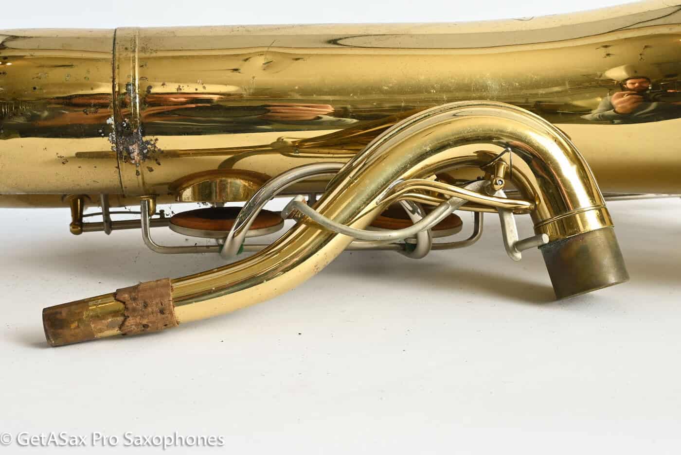 Buescher 400 Tenor Original Lacquer Old Pads Great Value 684037