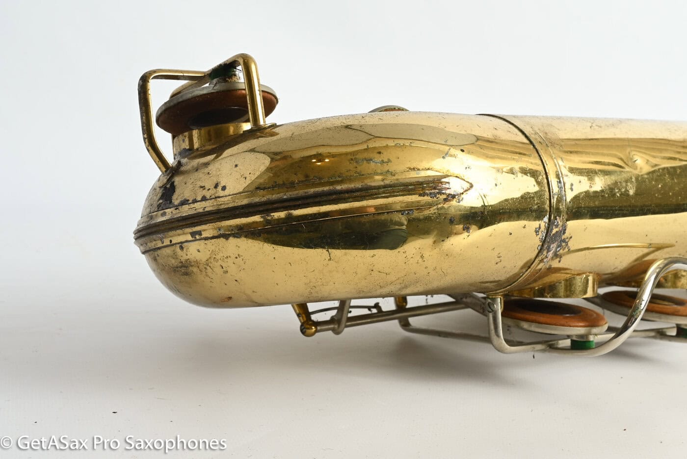 Buescher 400 Tenor Original Lacquer Old Pads Great Value 684037