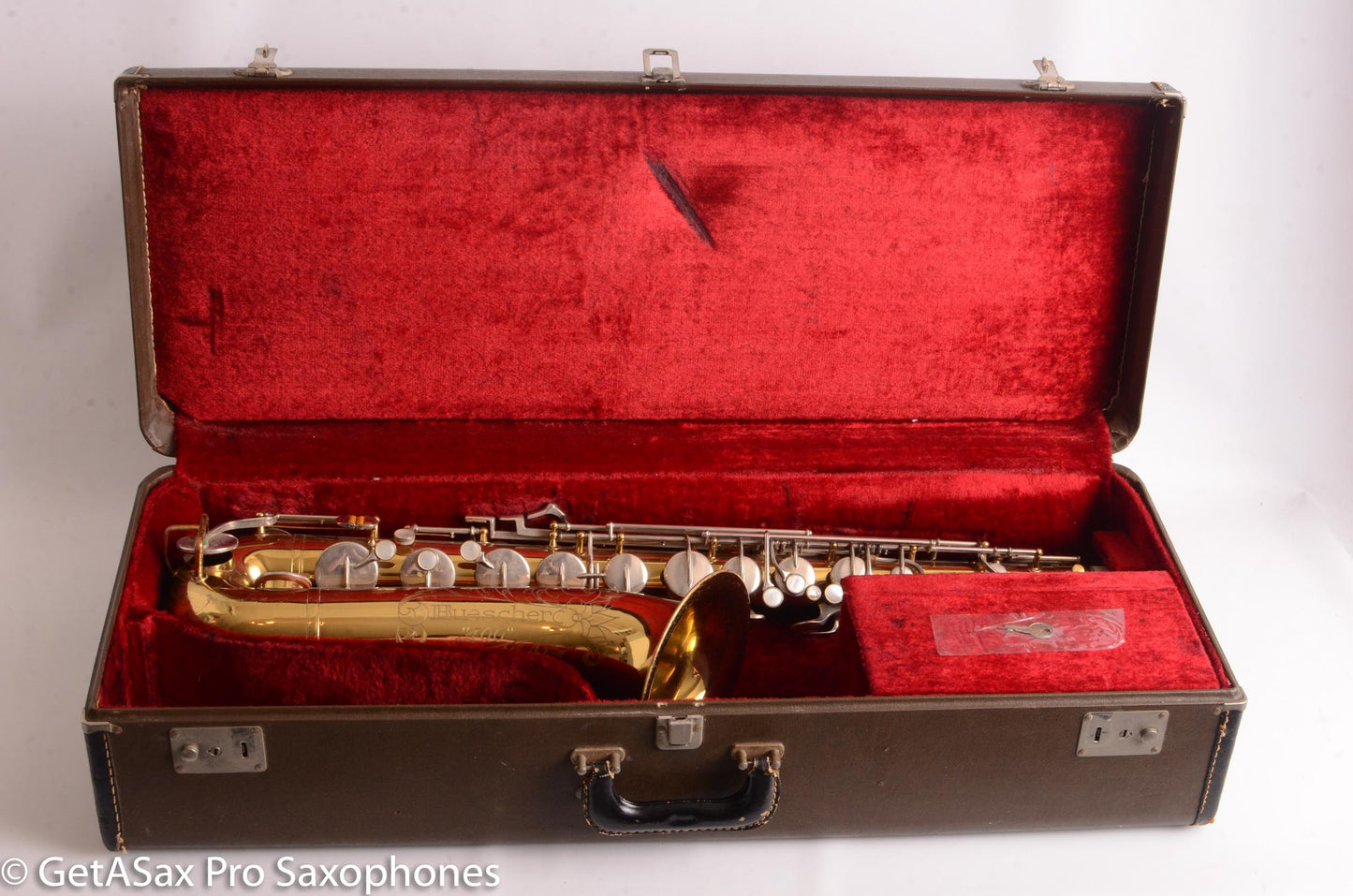 Buescher 400 Tenor Original Lacquer Very Good Condition Old Pads