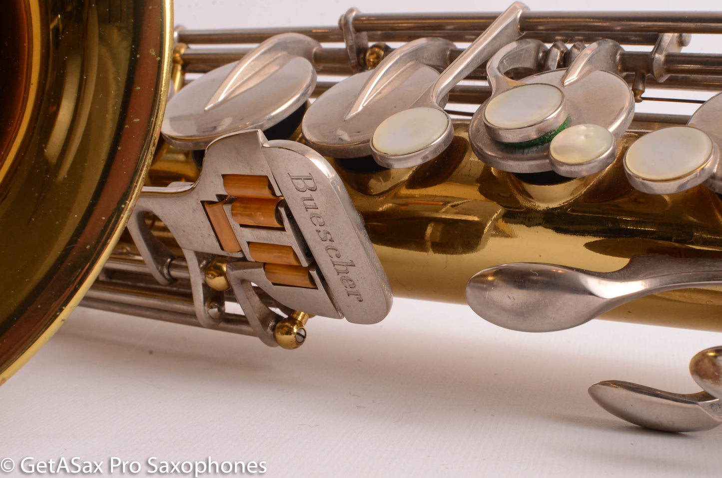 Buescher 400 Tenor Original Lacquer Very Good Condition Old Pads