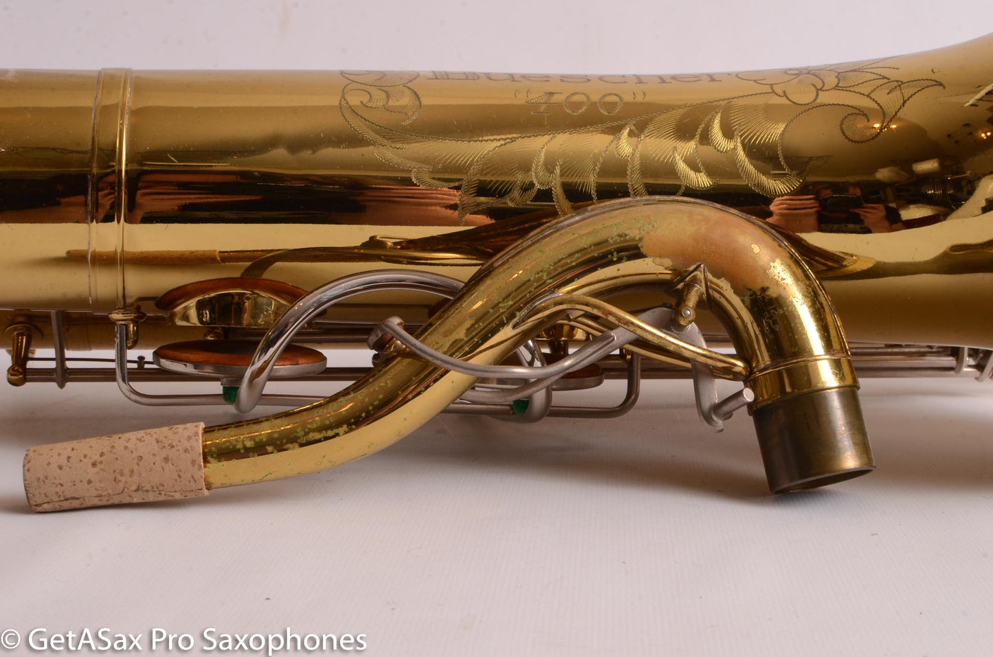 Buescher 400 Tenor Original Lacquer Very Good Condition Old Pads