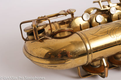 Buescher Aristocrat 140 Alto Original Lacquer Very Good Condition