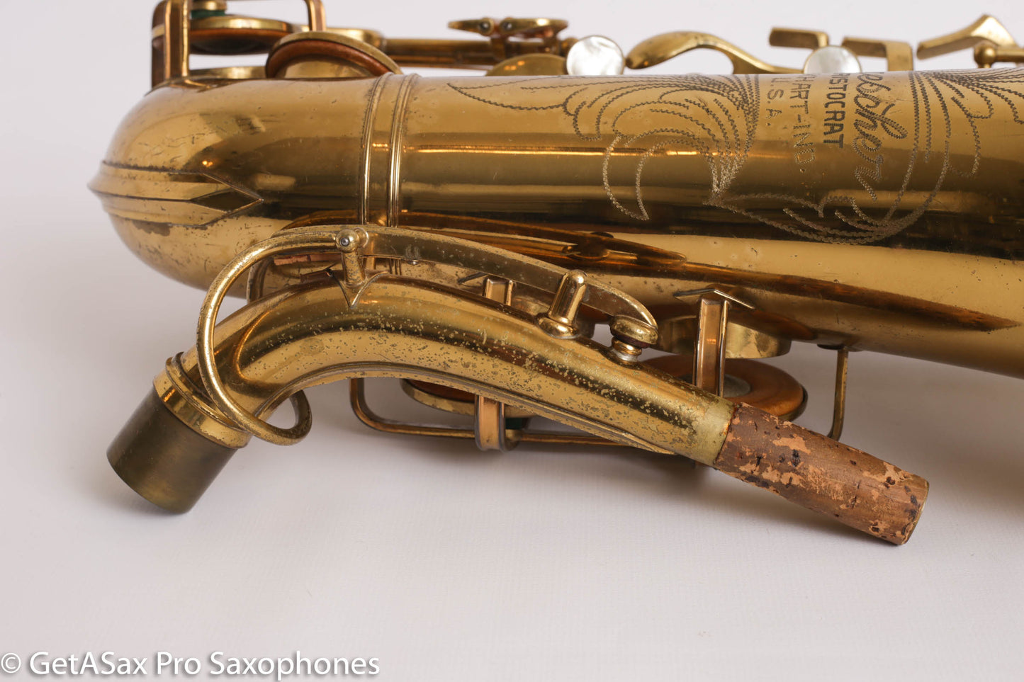 Buescher Aristocrat 140 Alto Original Lacquer Very Good Condition