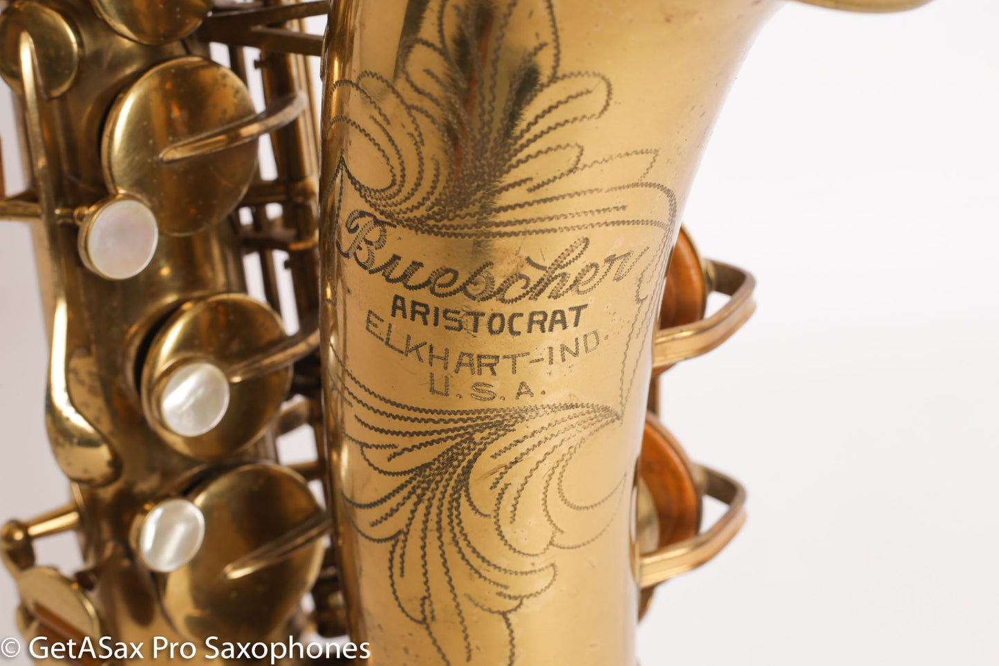 Buescher Aristocrat 140 Alto Original Lacquer Very Good Condition