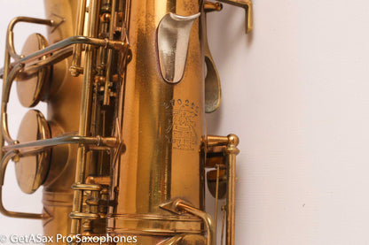 Buescher Aristocrat Series 1 Alto 270215 Factory Relacquer Old Pads Great Shape!