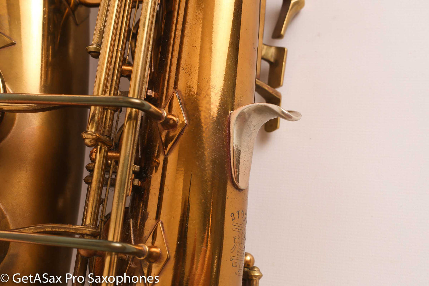 Buescher Aristocrat Series 1 Alto 270215 Factory Relacquer Old Pads Great Shape!