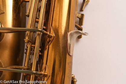 Buescher Aristocrat Series 1 Alto 270215 Factory Relacquer Old Pads Great Shape!