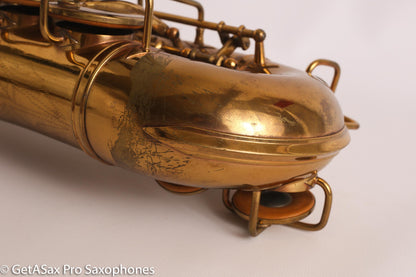 Buescher Aristocrat Series 1 Alto 270215 Factory Relacquer Old Pads Great Shape!