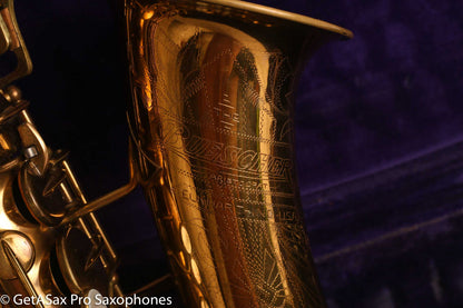 Buescher Aristocrat Series 1 Alto 270215 Factory Relacquer Old Pads Great Shape!