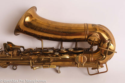 Buescher Aristocrat Series 1 Alto 270215 Factory Relacquer Old Pads Great Shape!