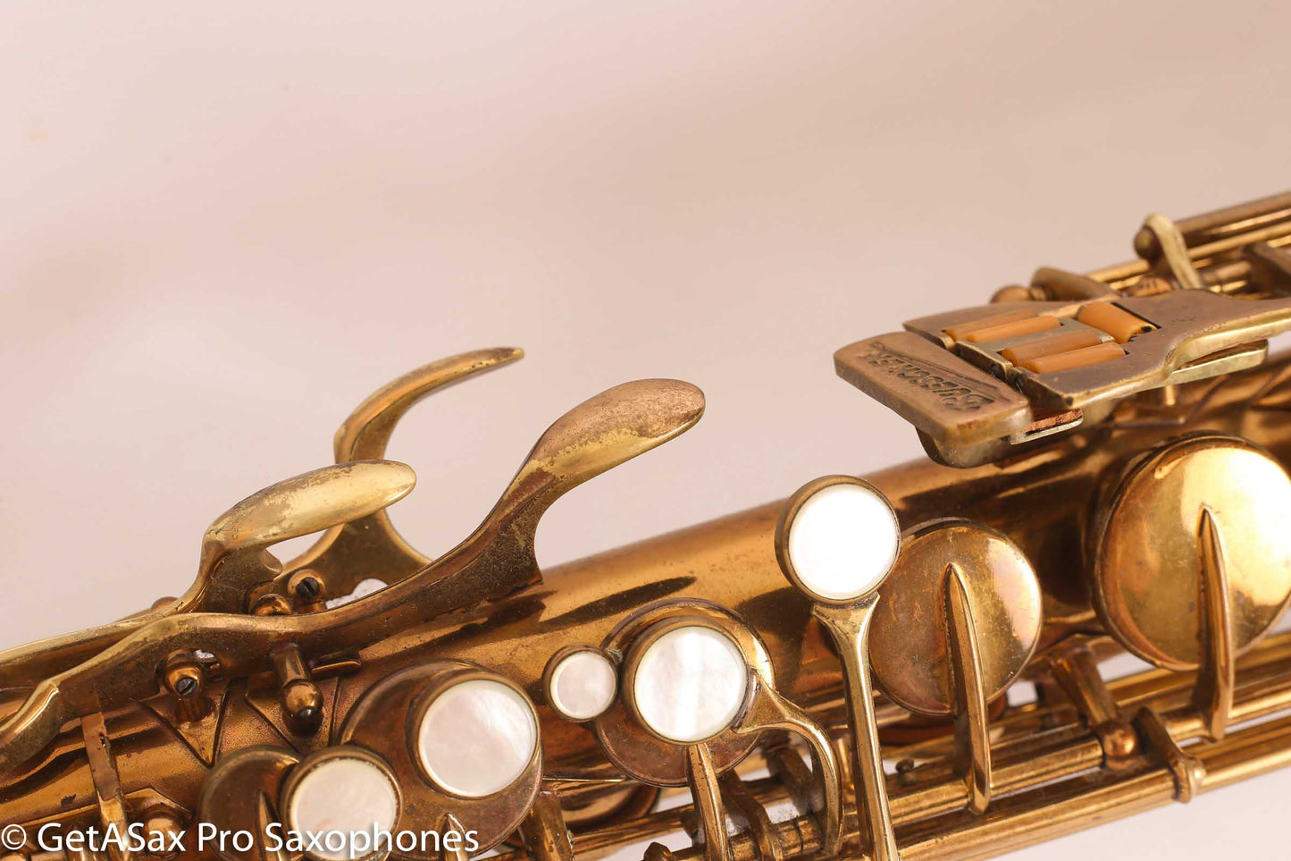 Buescher Aristocrat Series 1 Alto 270215 Factory Relacquer Old Pads Great Shape!