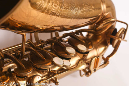 Buescher Aristocrat Series 1 Alto 270215 Factory Relacquer Old Pads Great Shape!