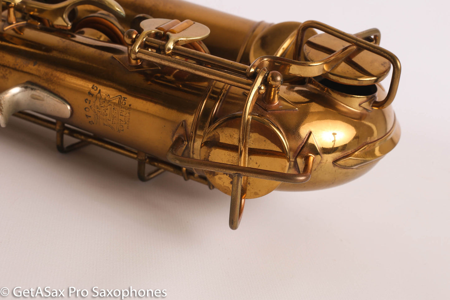 Buescher Aristocrat Series 1 Alto 270215 Factory Relacquer Old Pads Great Shape!