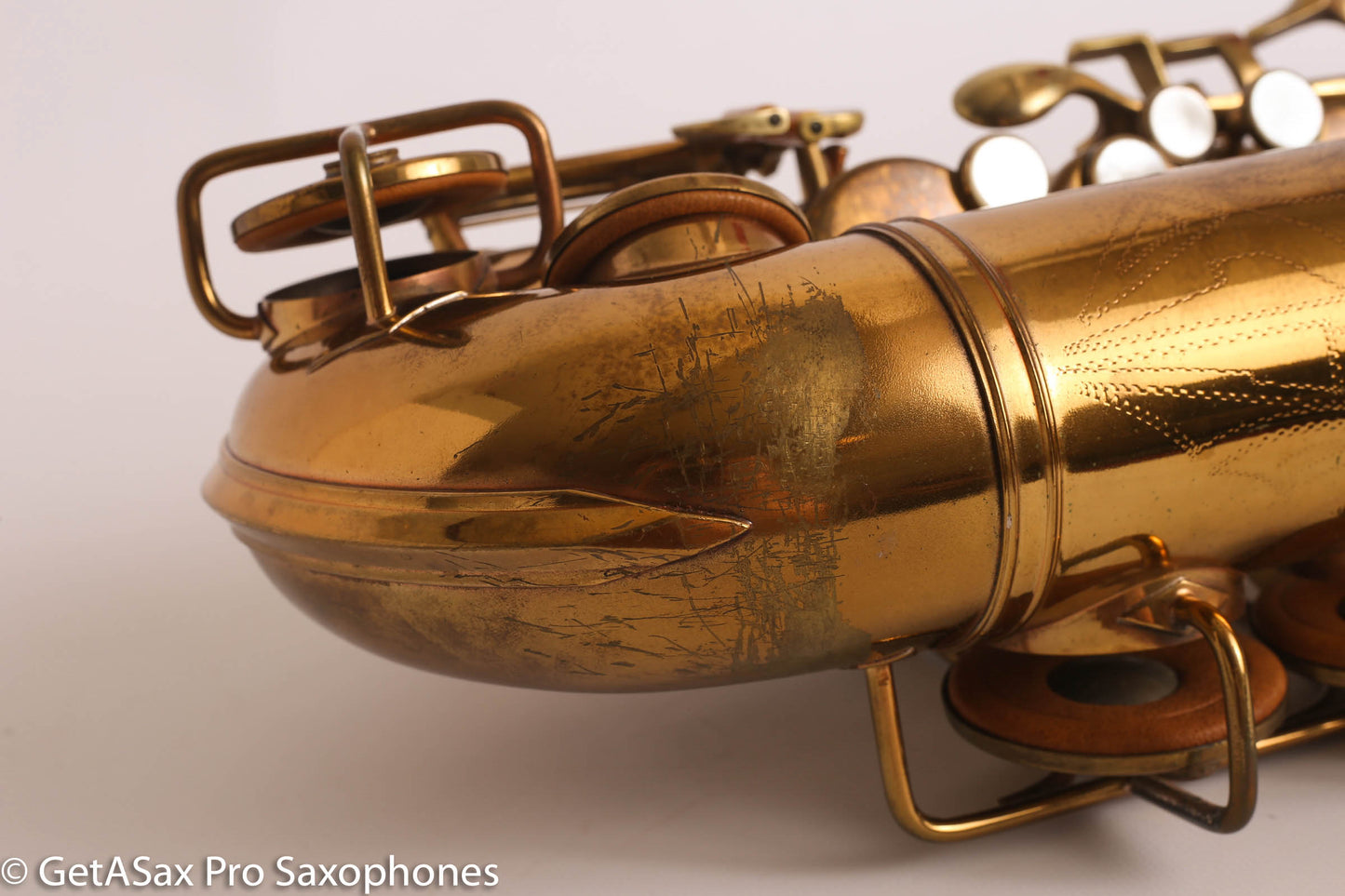 Buescher Aristocrat Series 1 Alto 270215 Factory Relacquer Old Pads Great Shape!