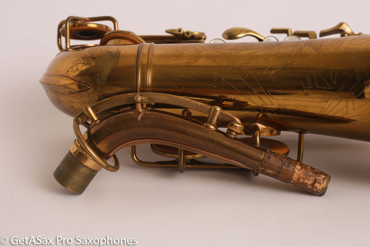 Buescher Aristocrat Series 1 Alto 270215 Factory Relacquer Old Pads Great Shape!