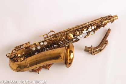 Buescher Aristocrat Series 1 Alto 270215 Factory Relacquer Old Pads Great Shape!