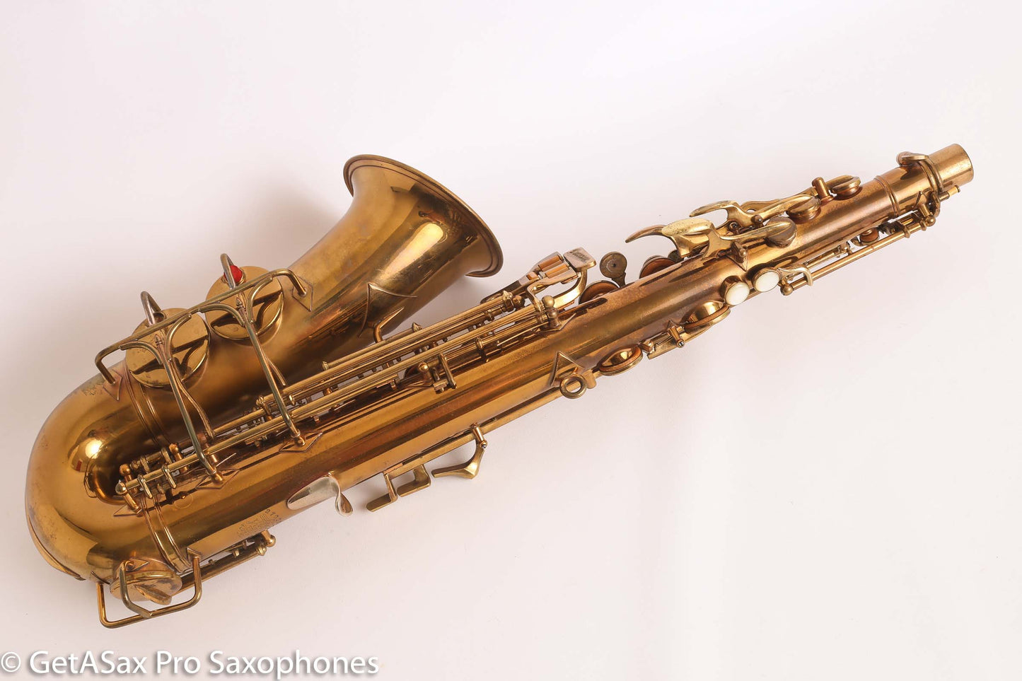 Buescher Aristocrat Series 1 Alto 270215 Factory Relacquer Old Pads Great Shape!