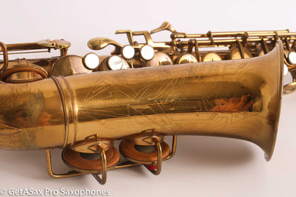 Buescher Aristocrat Series 1 Alto 270215 Factory Relacquer Old Pads Great Shape!