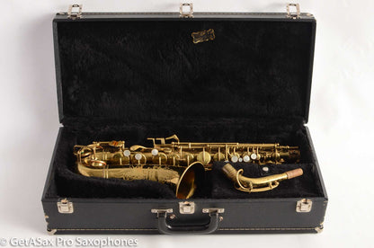 Buescher Aristocrat 140 Alto 339934 Great Deal Original Lacquer Plays on Older Pads