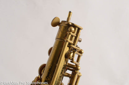 Buescher Aristocrat 140 Alto 339934 Great Deal Original Lacquer Plays on Older Pads