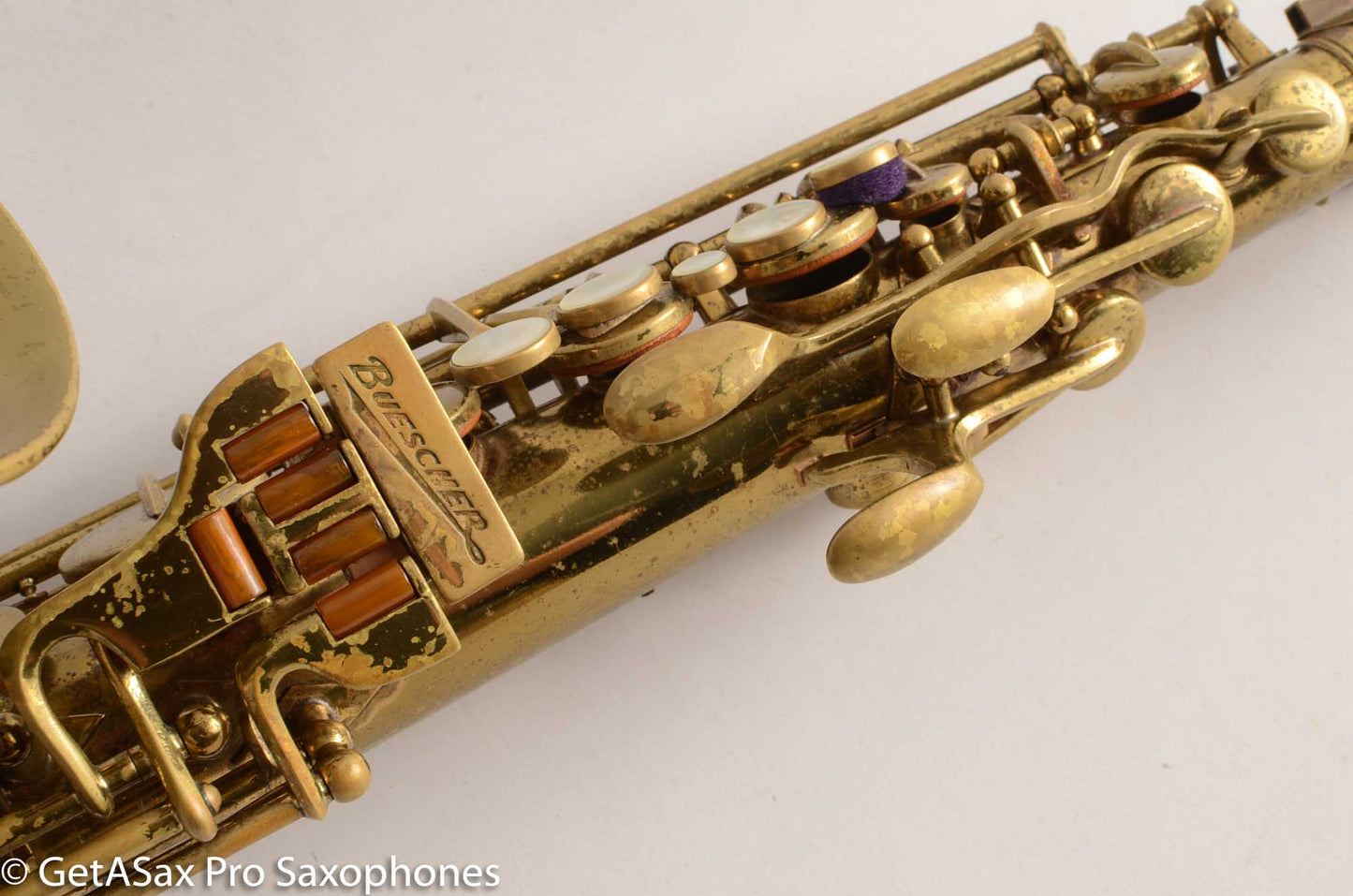 Buescher Aristocrat 140 Alto 339934 Great Deal Original Lacquer Plays on Older Pads