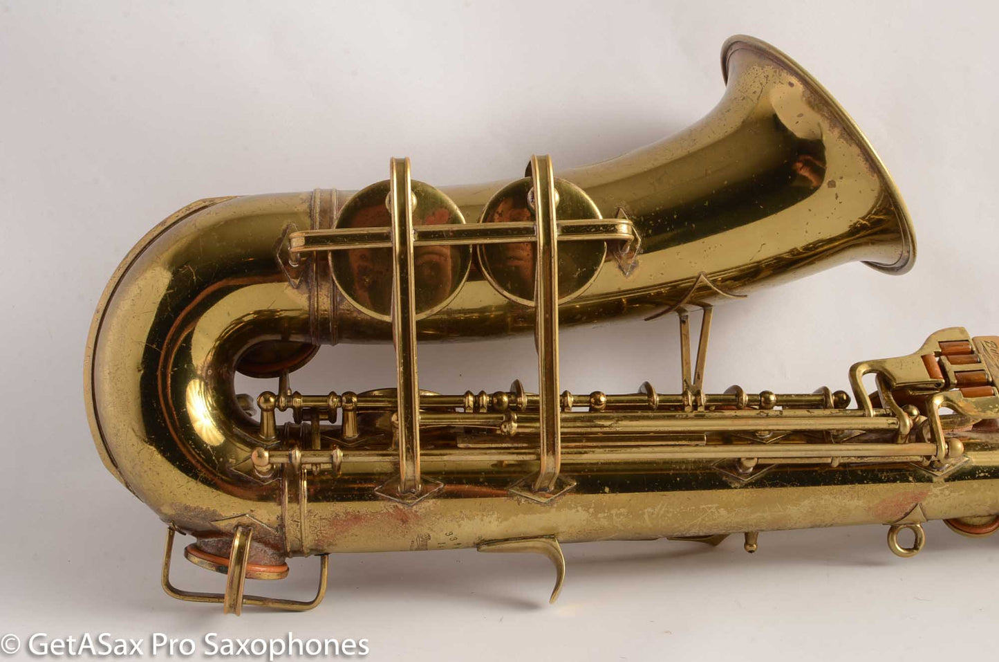 Buescher Aristocrat 140 Alto 339934 Great Deal Original Lacquer Plays on Older Pads