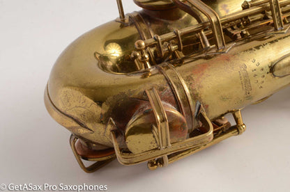 Buescher Aristocrat 140 Alto 339934 Great Deal Original Lacquer Plays on Older Pads