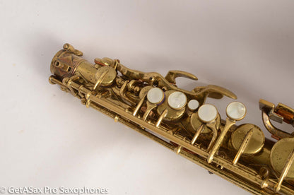 Buescher Aristocrat 140 Alto 339934 Great Deal Original Lacquer Plays on Older Pads