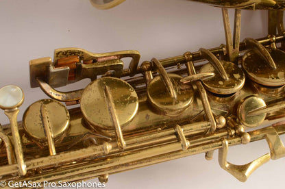 Buescher Aristocrat 140 Alto 339934 Great Deal Original Lacquer Plays on Older Pads