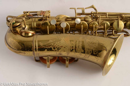 Buescher Aristocrat 140 Alto 339934 Great Deal Original Lacquer Plays on Older Pads