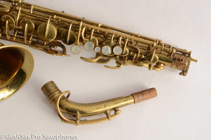 Buescher Aristocrat 140 Alto 339934 Great Deal Original Lacquer Plays on Older Pads