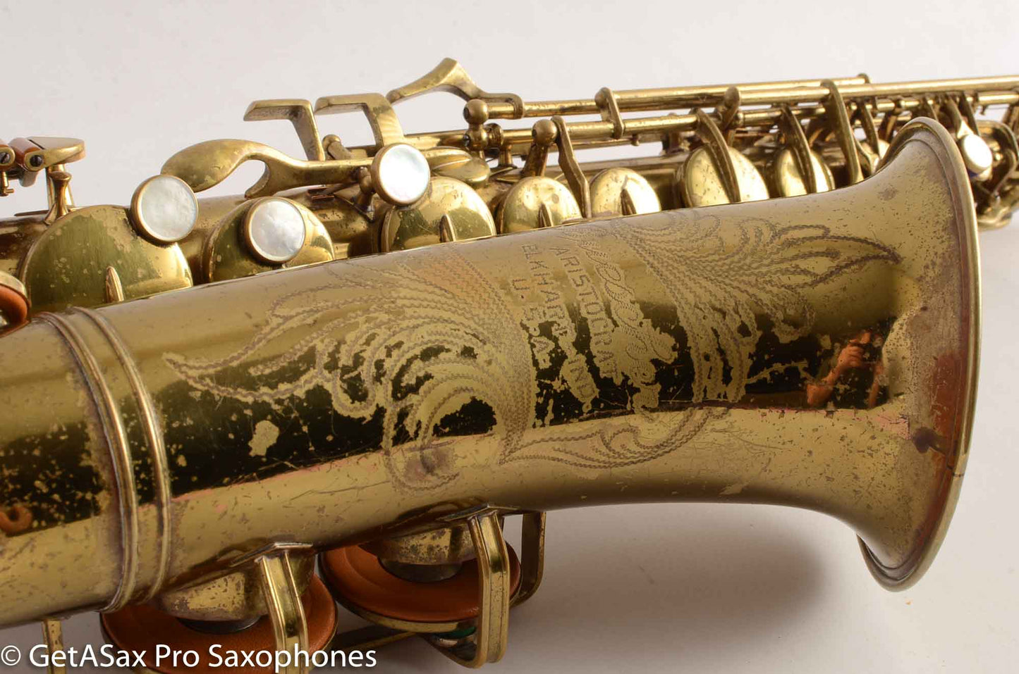 Buescher Aristocrat 140 Alto 339934 Great Deal Original Lacquer Plays on Older Pads