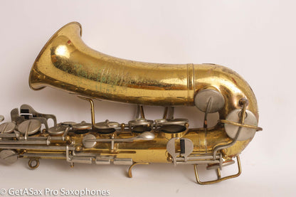 Buescher Aristocrat / Bundy Alto Saxophone 527378 Needs Overhaul