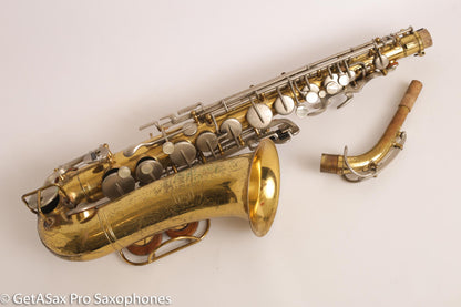 Buescher Aristocrat / Bundy Alto Saxophone 527378 Needs Overhaul