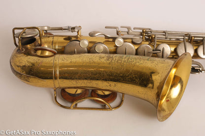 Buescher Aristocrat / Bundy Alto Saxophone 527378 Needs Overhaul