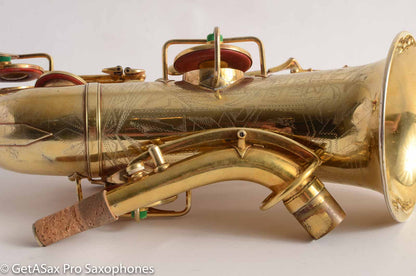 Buescher Aristocrat Gold Plate Alto Saxophone