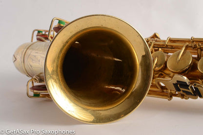 Buescher Aristocrat Gold Plate Alto Saxophone