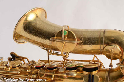 Buescher Aristocrat Gold Plate Alto Saxophone