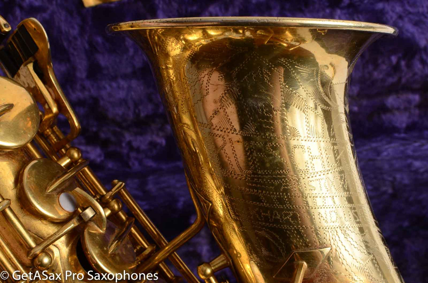 Buescher Aristocrat Gold Plate Alto Saxophone