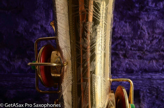 Buescher Aristocrat Gold Plate Alto Saxophone