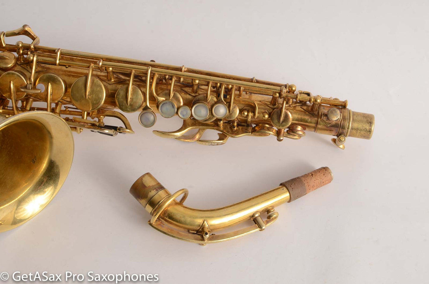 Buescher Aristocrat Gold Plate Alto Saxophone