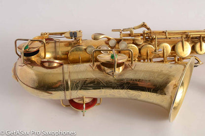 Buescher Aristocrat Gold Plate Alto Saxophone