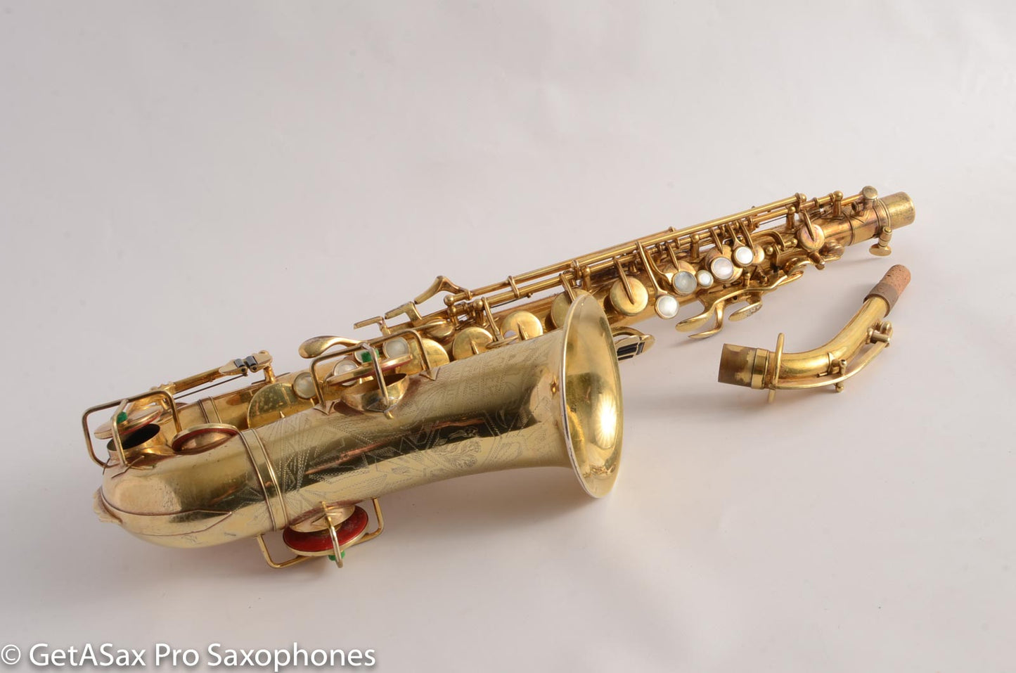 Buescher Aristocrat Gold Plate Alto Saxophone