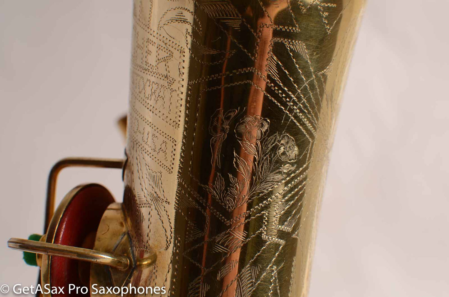 Buescher Aristocrat Gold Plate Alto Saxophone