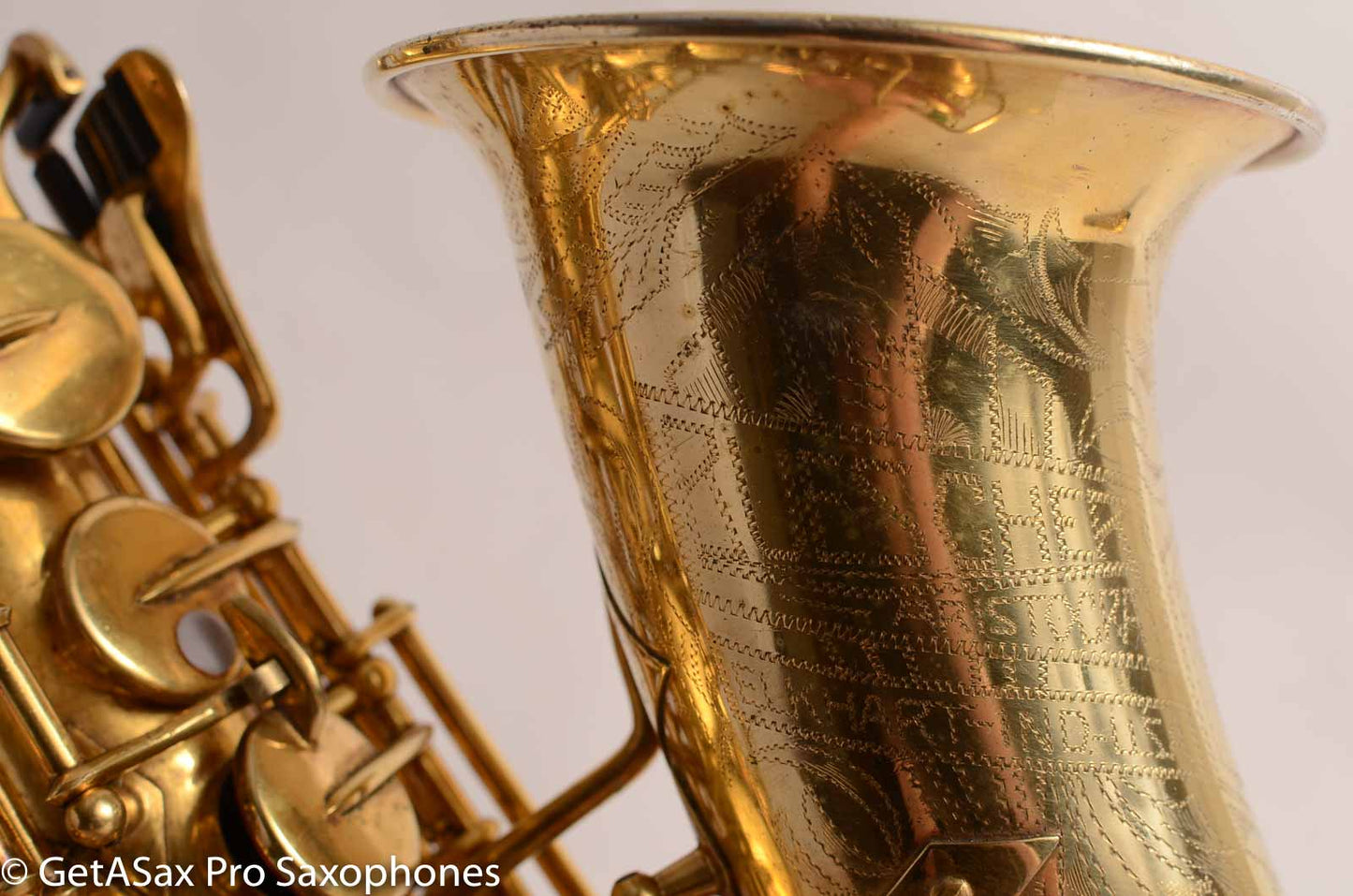 Buescher Aristocrat Gold Plate Alto Saxophone