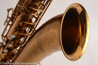 Buescher Aristocrat Series 1 Tenor Amazing Near Mint Overhauled Nicest I’ve Seen 280857