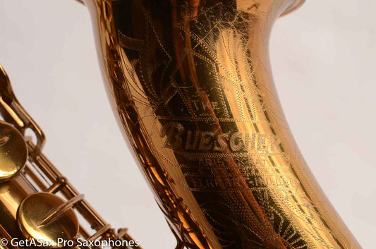 Buescher Aristocrat Series 1 Tenor Amazing Near Mint Overhauled Nicest I’ve Seen 280857