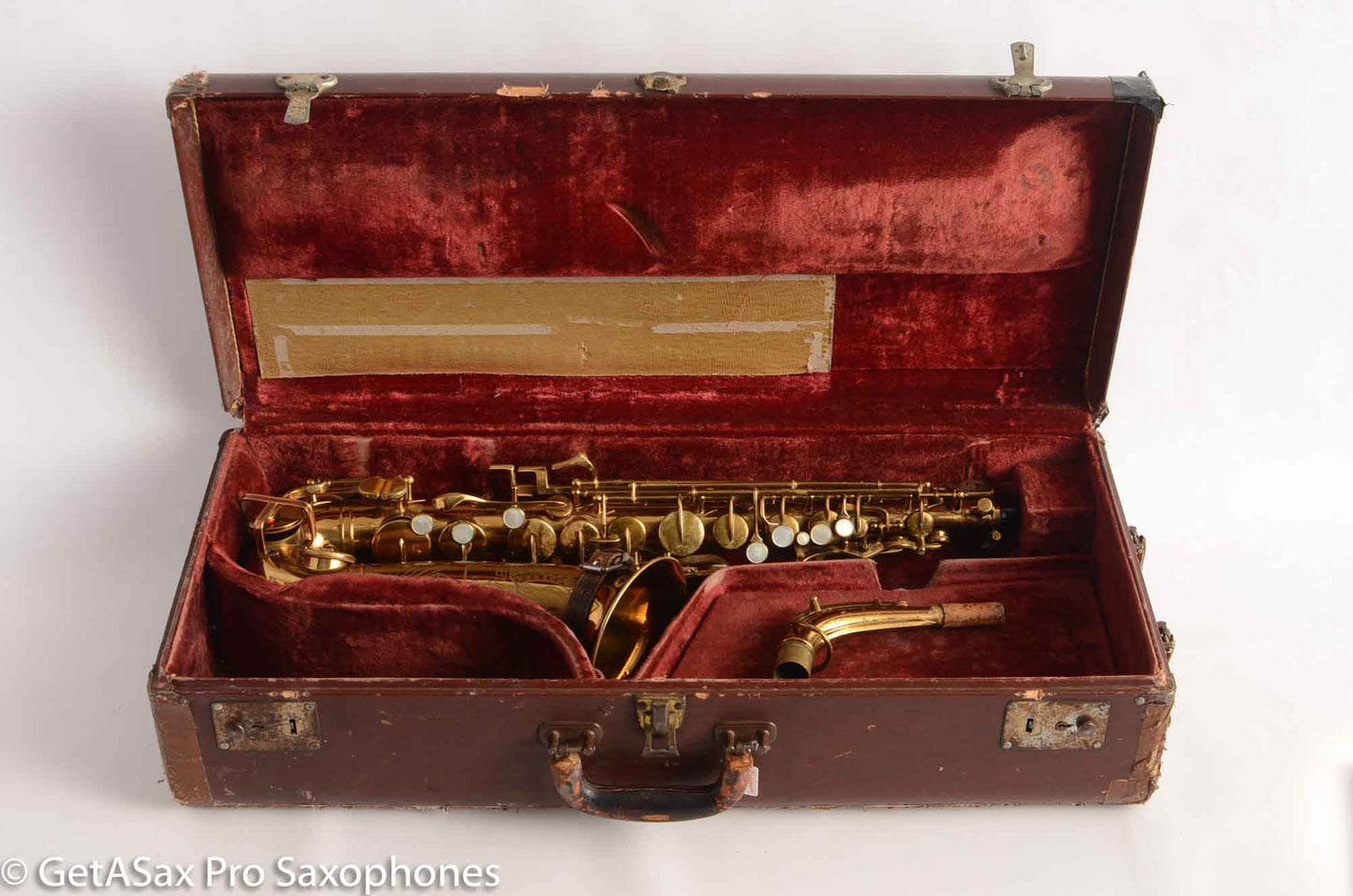 Buescher Big B Model 140 Alto Saxophone 321761 Original Lacquer Very Good Condition