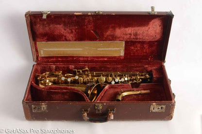 Buescher Big B Model 140 Alto Saxophone 321761 Original Lacquer Very Good Condition