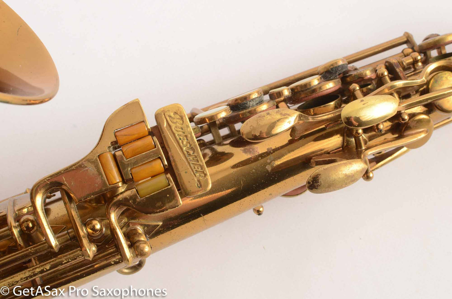 Buescher Big B Model 140 Alto Saxophone 321761 Original Lacquer Very Good Condition